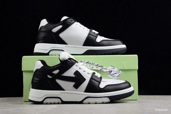 Out Of O-W Sneakers Leather Low-top Office 1020